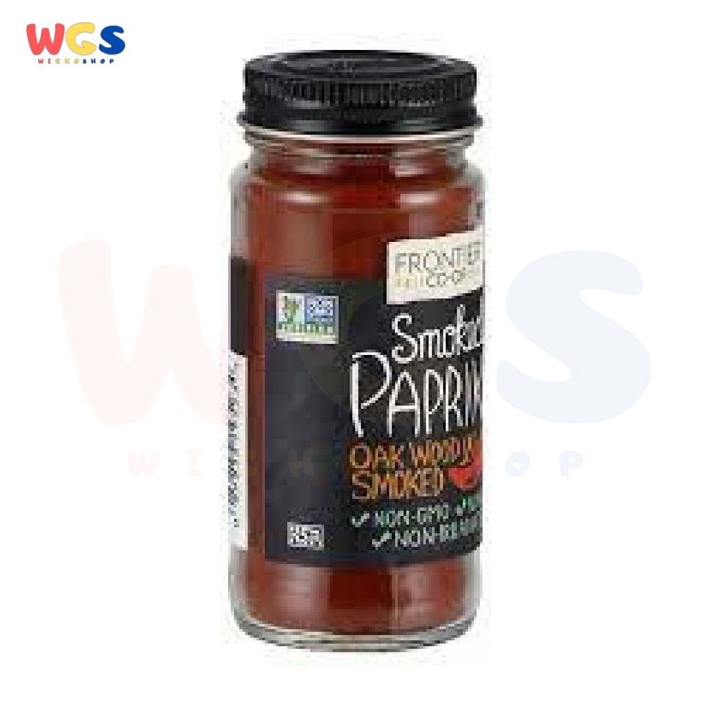 Frontier Natural Smoked Paprika Oak Woods Smoked Non GMO 1.87oz 53g