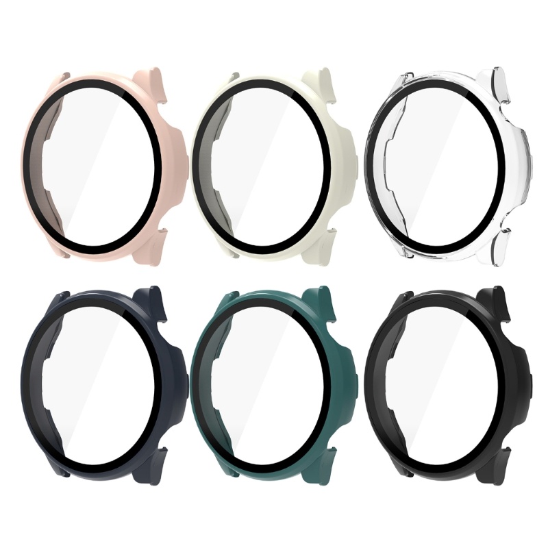 Btsg Smartwatch Frame Housing Tempered-Glass Film PC Hard Cover Untuk Solar Plus Layar LS16 Bumper-Pelindung Cangkang-Shockp