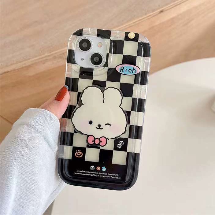 IPHONE Casing Ponsel Lembut Lucu Kompatibel Untuk Iphone14 13 11 12 Pro XS Max X Xr7 +8 Plus Casing TPU Silikon Shockproof Cover