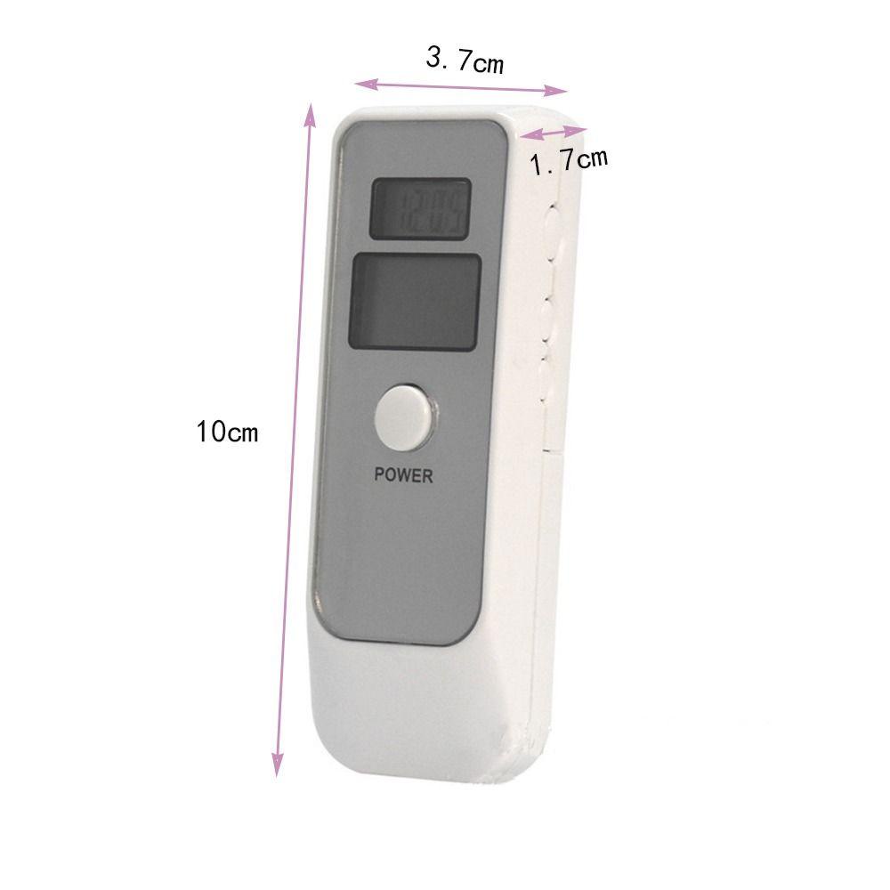 POPULAR Breathalyzer Mini Dual LCD Display Digital Alkohol Analyzer