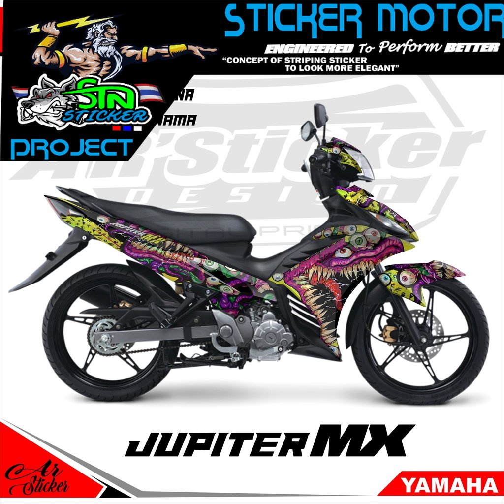 Decal Jupiter MX New 135 Hologram Full body - Stiker Jupiter Mx 135 New Full body 008