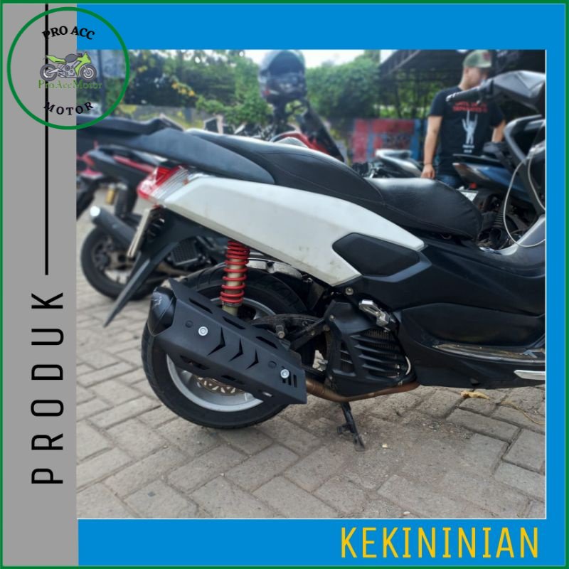 Cover Knalpot Nmax 155 Old 2015-2019 Model Robot Besi Kuat Awet pro acc motor