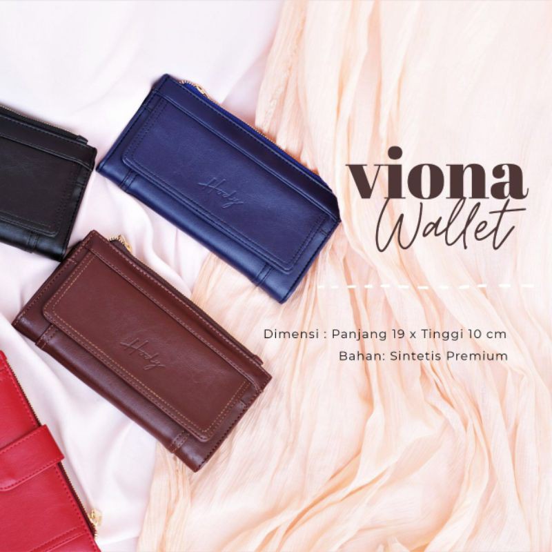 M Hody Dompet Panjang Wanita Viona Kulit Sintetis Murah