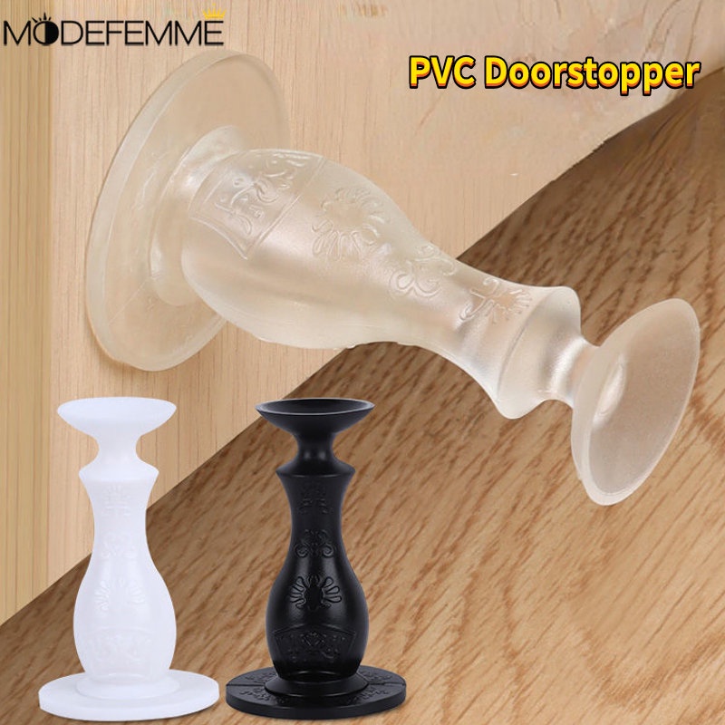 [Unggulan] Pelindung Anti Gores Lantai Dinding Bebas Pukulan PVC Lembut Door Stop Mute Anti-Tabrakan Doorstopper Berguna Pengaman Furniture Aksesoris Lemari Jendela Crash Cushion