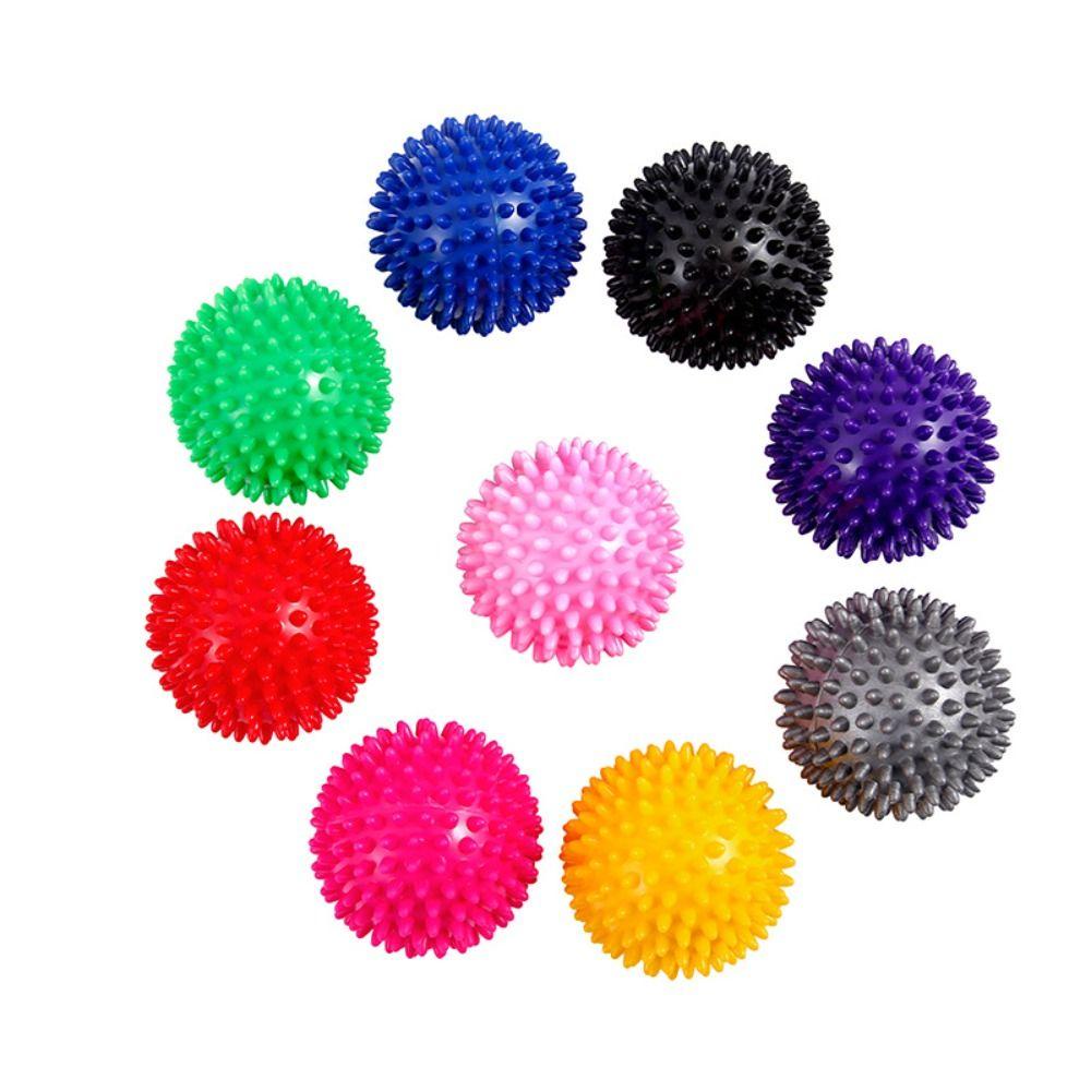 LANFY Massage Ball Strength Recovery Fascia Massage Reflexology Hedgehog Ball Foot Roller Foot Massager Exercise Ball Acumobility Yoga Equipment Fasciitis Spiked Massage Ball