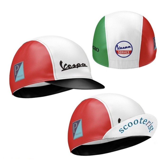 Terlaris Topi Sepeda , Cycling Cap , Topi Vespa , Topi Sepeda Scooteris