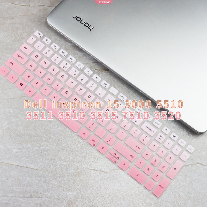 Dell inspiron 15 3000 5510 3511 3510 3515 7510 3520 15pro 5518 vostro 5510 15.6 inch TPU Transparan Penutup keyboard Komputer duster [ZXL]