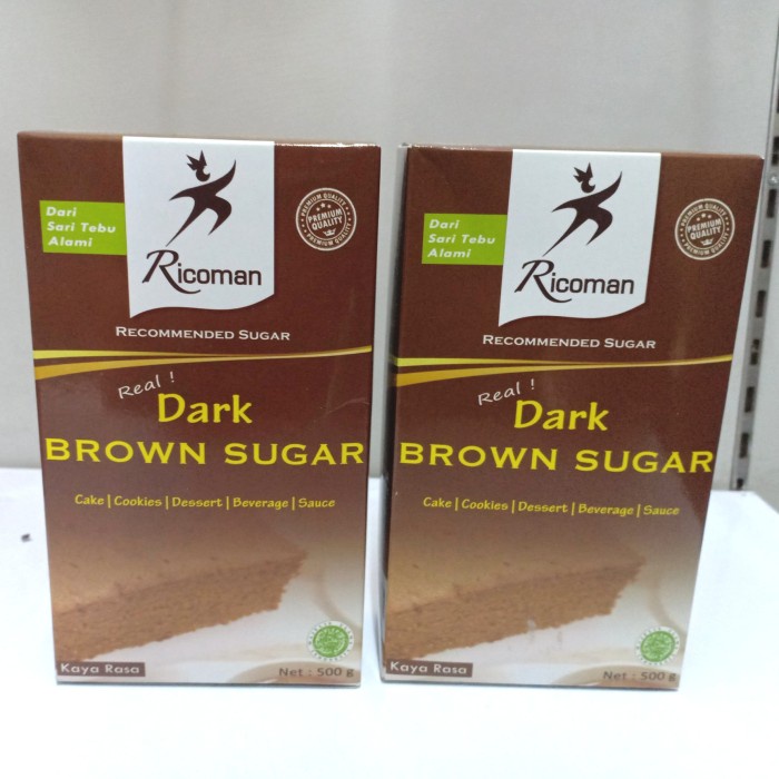 

Ricoman Dark Brown Sugar 500g