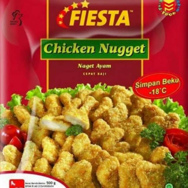 

Fiesta Nugget Ayam 500gr