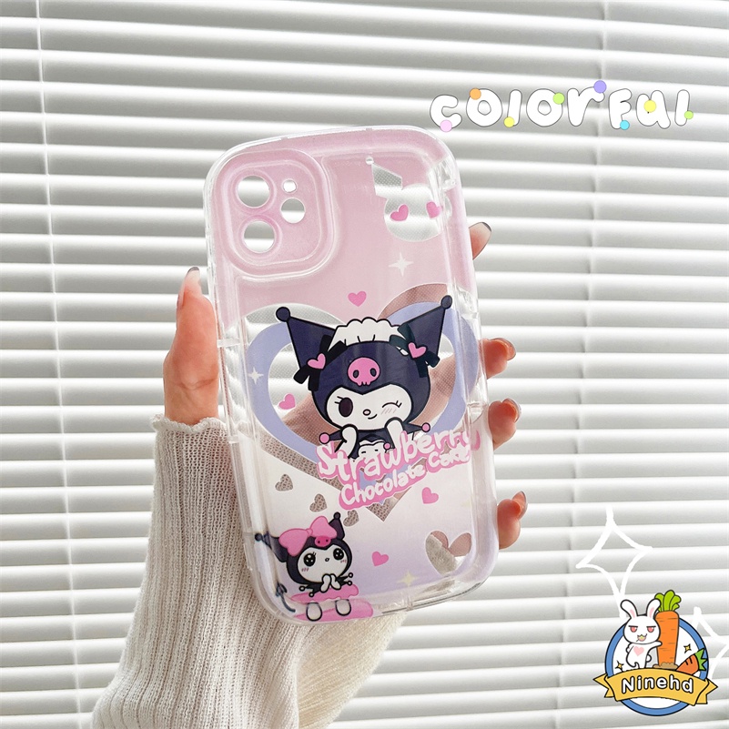 IPHONE Casing Kompatibel Untuk Iphone14 13 12 11 Pro Max X Xr Xs Max8 7 6 6s Plus SE 2020 Kartun Lucu Kt Kucing Coulomi Phone Case Simple Canggih Silikon Anti Jatuh Case Protection Cover