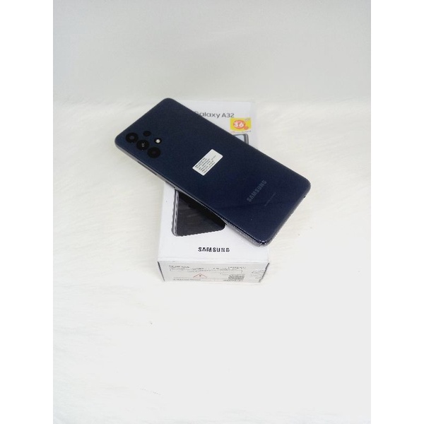 SAMSUNG GALAXY A32 HP HANDPHONE SEKEN SECOND BEKAS LENGKAP ram 8 128GB DI BANJARMASIN ya