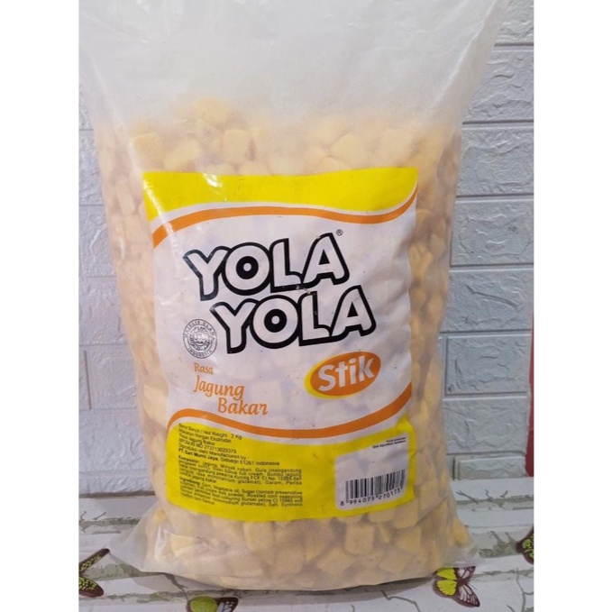 

YOLA YOLA MOMOGI YOLA YOLA 2 KG YOLA YOLA STIK RASA JAGUNG BAKAR ORIGINAL
