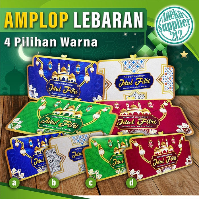 

Amplop Idul Fitri - Amplop Lebaran - Amplop THR - AL4 (isi 6pcs)