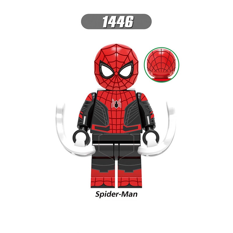 Baju Venom Boneka Mini Spider-Man Yang Luar Biasa Spider-Man Iron Suit Spider-Man Generation Spider-Man Rakitan Mainan Blok Bangunan