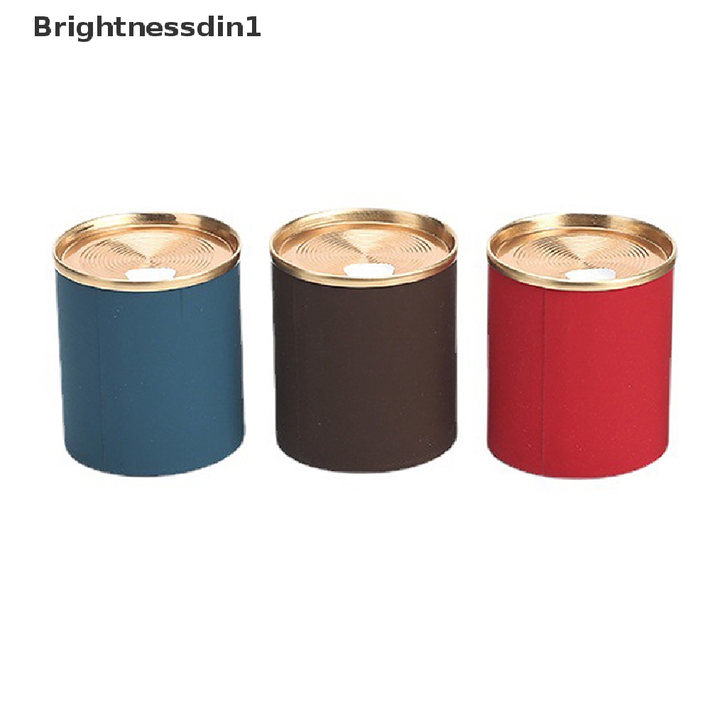 [Brightnessdin1] Tea Caddy Organizer Kemasan Box Metal ​Untuk Sereal Curah Kontainer Penyimpanan Curah Butik