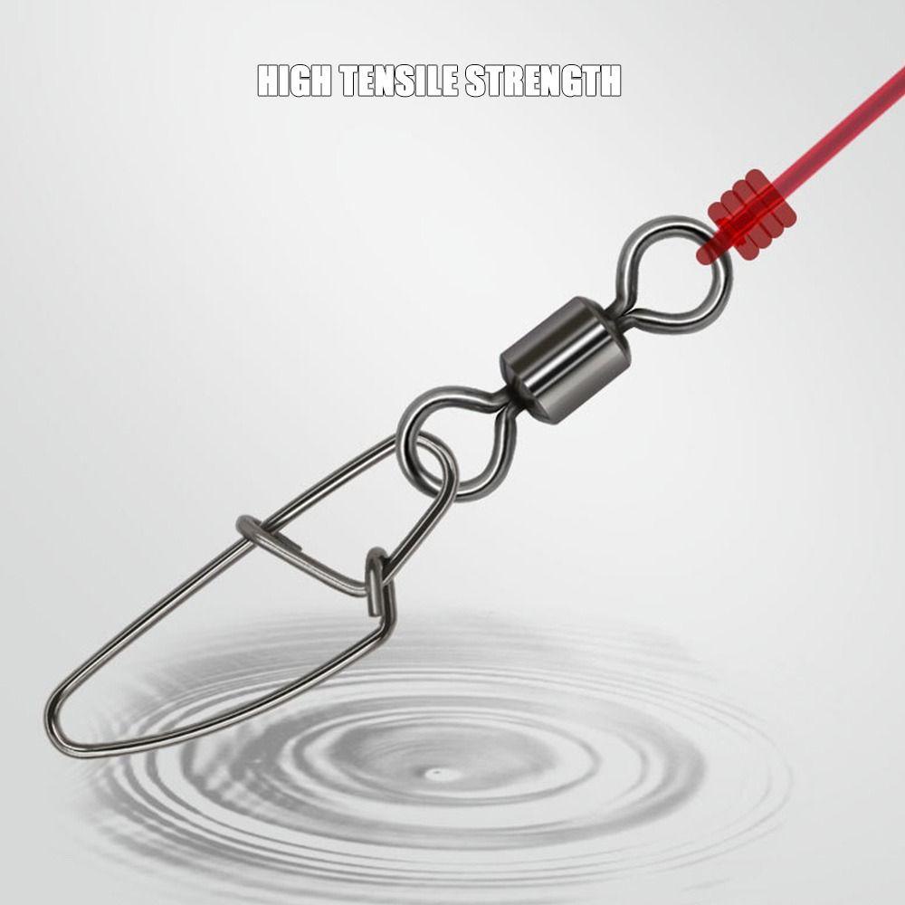 TOP 50pcs Konektor Snap Pancing Dengan Pin New1#-8# Ball Stainless Steel Heavy Duty