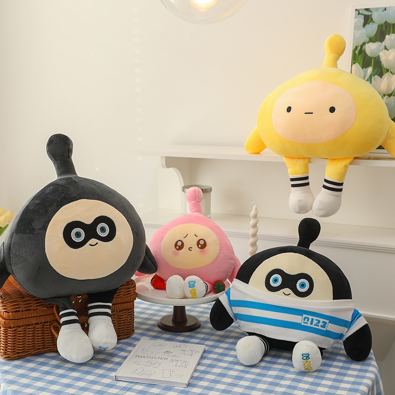 Boneka Pesta Eggie Reform Labor-Mainan Mewah Elastisitas Empat Sisi Lembut Dan Nyaman