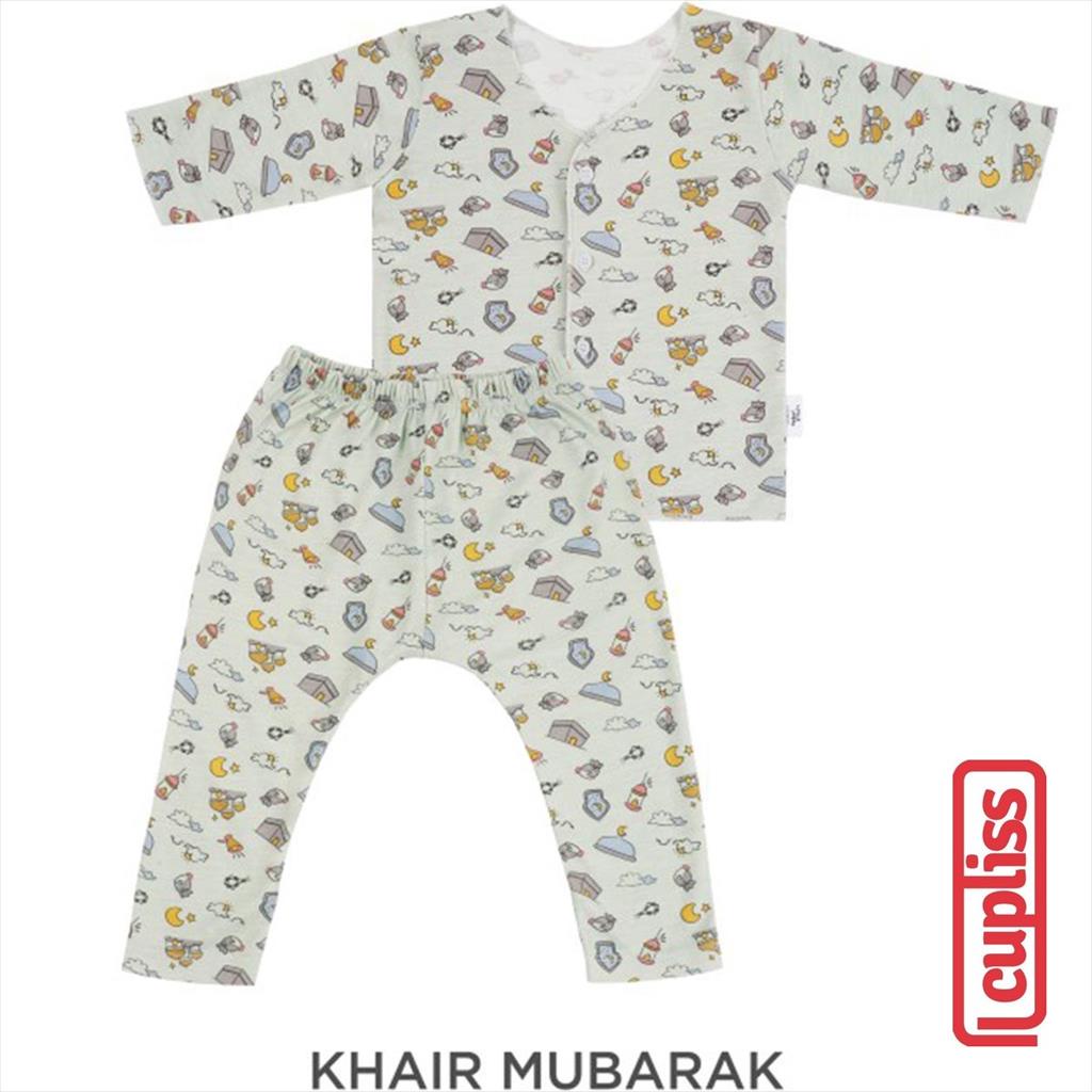 Khair Mubarak Palmerhaus Little Wear Long Sleeve Piyama Bayi