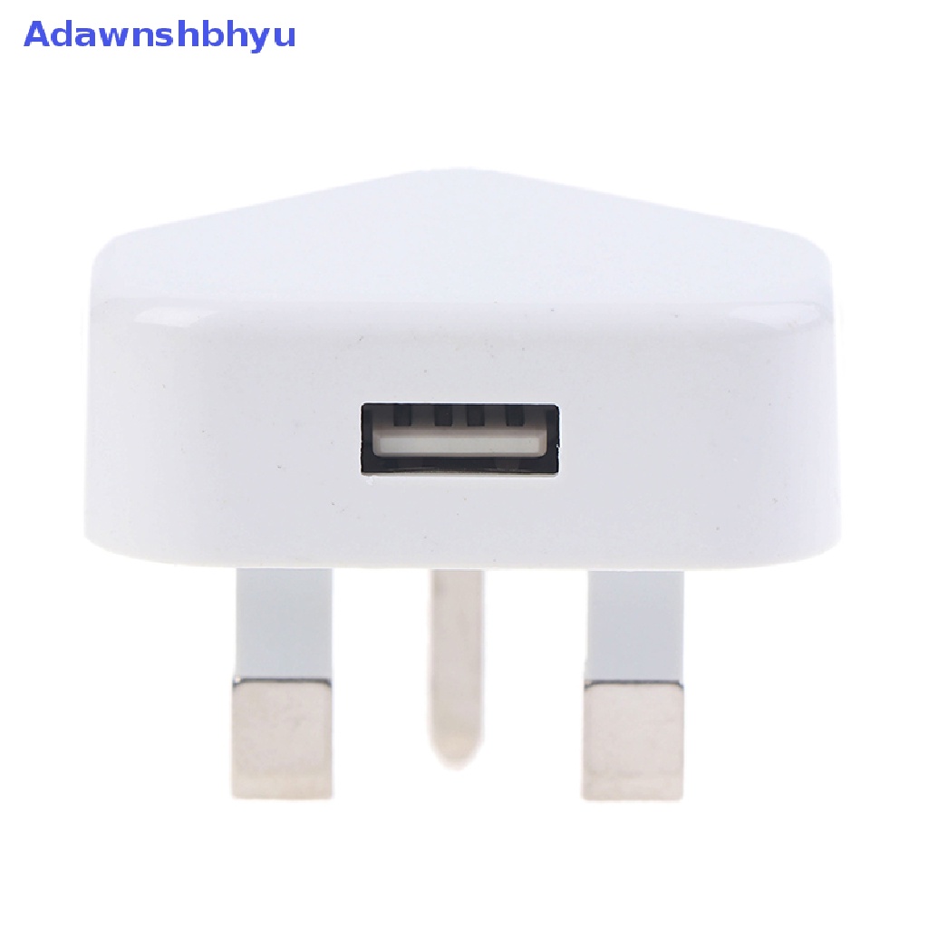 Adhyu Speedy Fast 1 Port USB Charger 3 Pin UK Mains Wall Plug Adapter ORIGINAL ID