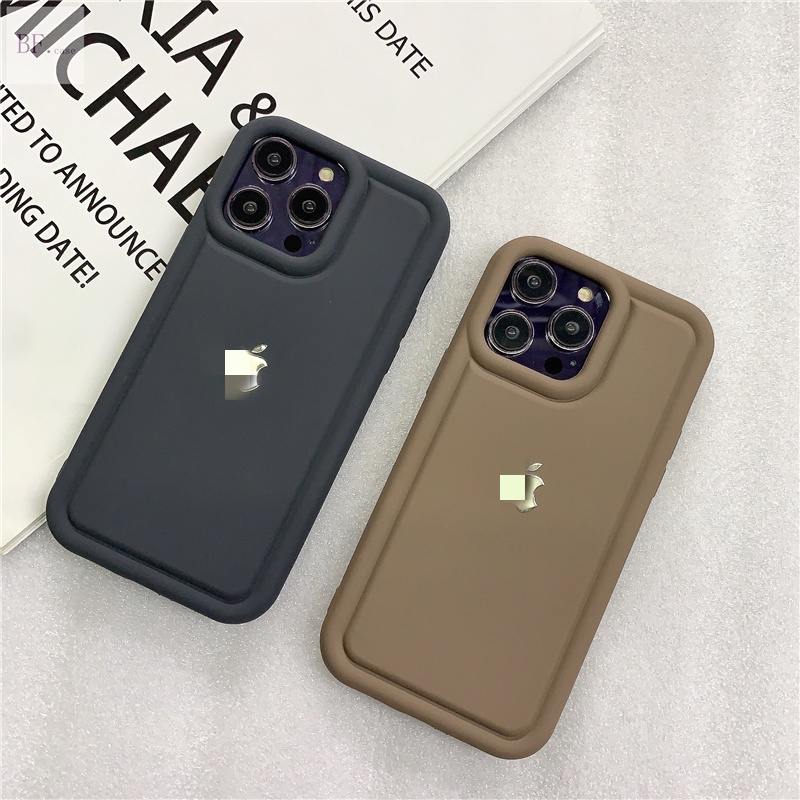 IPHONE Bantal Angin Bahan Silikon Lembut Case Untuk Iphone14 13 12 11 Pro Max X XR Xsmax7 8 Plus