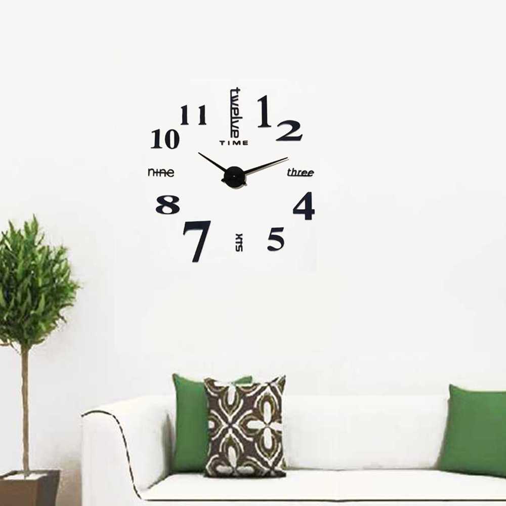 (BISA COD) FTIHSHP VOSARREA Jam Dinding Besar DIY Giant Wall Clock Sangtai 30cm - VO-101