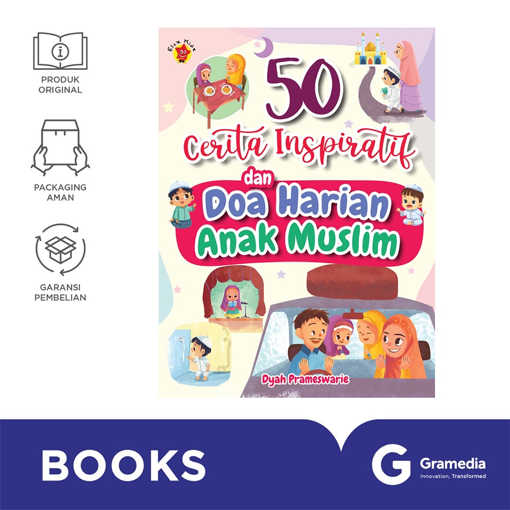 50 Cerita Inspiratif dan doa Harian Anak Muslim