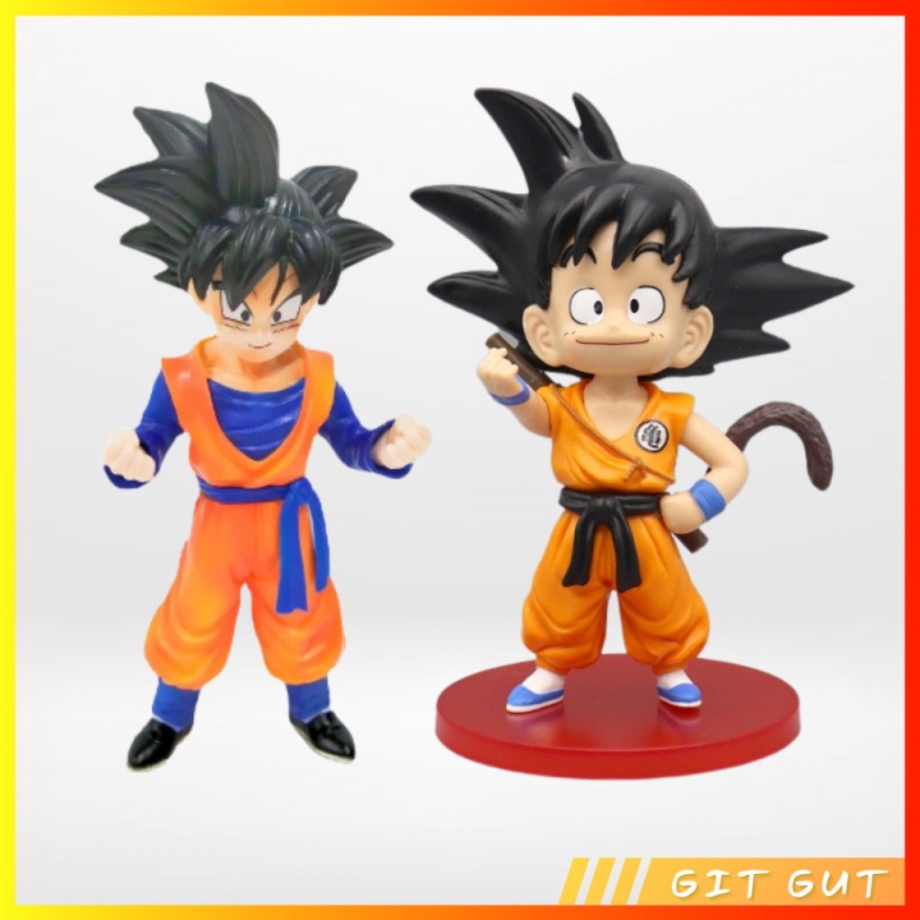 Action Figure Pajangan Dragon Ball Z Childhood Son Goku Goten