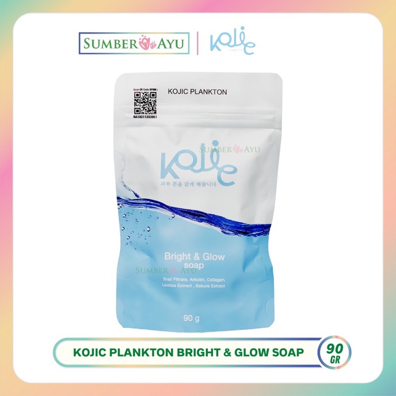 PROMO‼️KOJIC PLANKTON Face Soap &amp; Body Serum Series‼️Kojic Plankton Body Serum Bright &amp; Glow 100gr Bpom