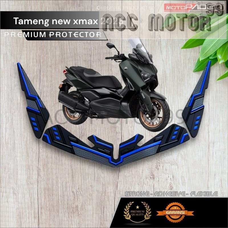 Stiker Rubber Tameng Depan Yamaha Xmax 2023