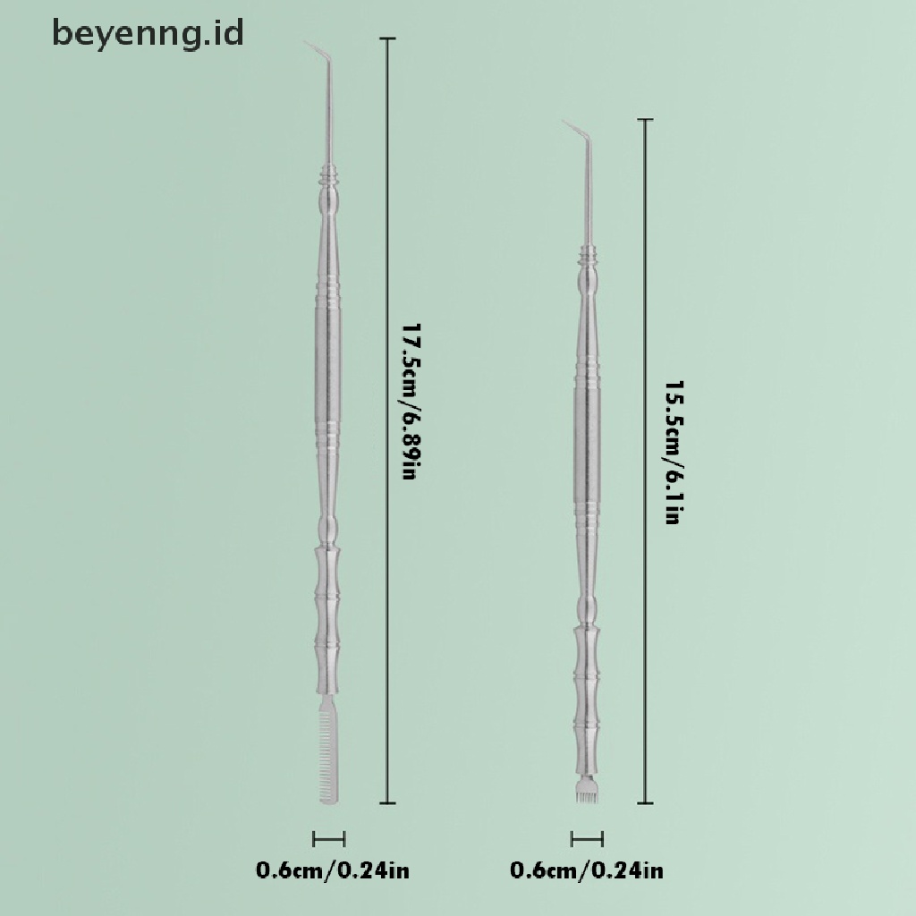 Beyen 2in1 Eyelash Lifg Lifter Alat Perming Bulu Mata/Eyelash Extensions &amp; Comb ID