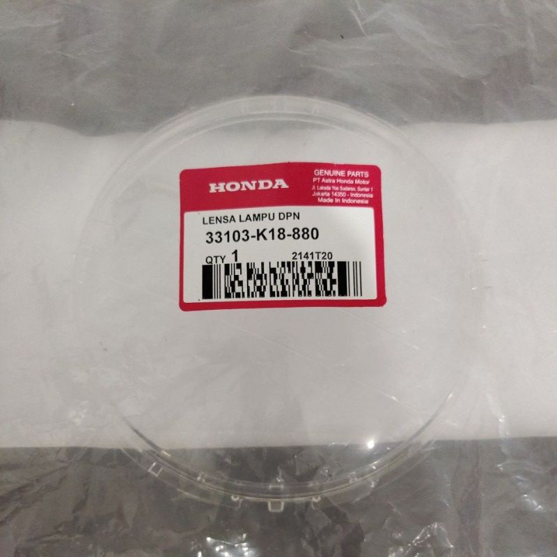 COD Mika Kaca Lampu reflektor reflector Depan BULAT Honda CB 150 R Verza 2018 - Verza 150 2013 - 201