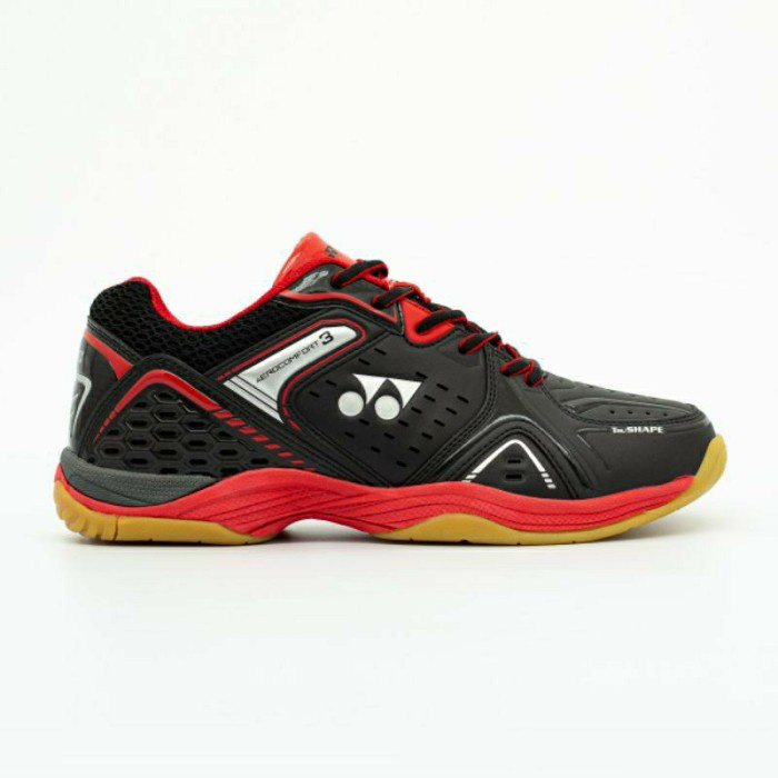 {MentariStore} Sepatu Badminton Yonex Aero Comfort Aerocomfort 3 Original - 5. black red 40 Murah
