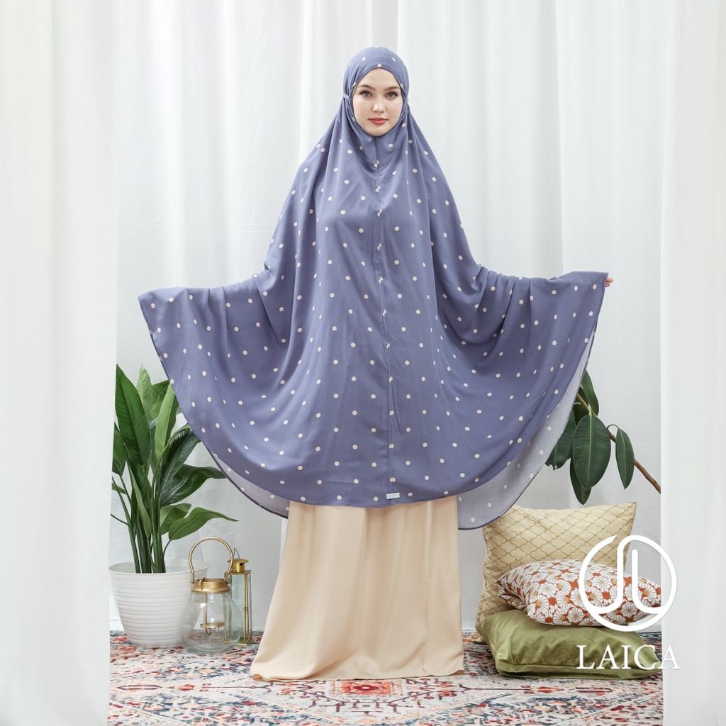 PROMO RAMADHAN / Mukena Laica Rayon Maira 2in1 All Size