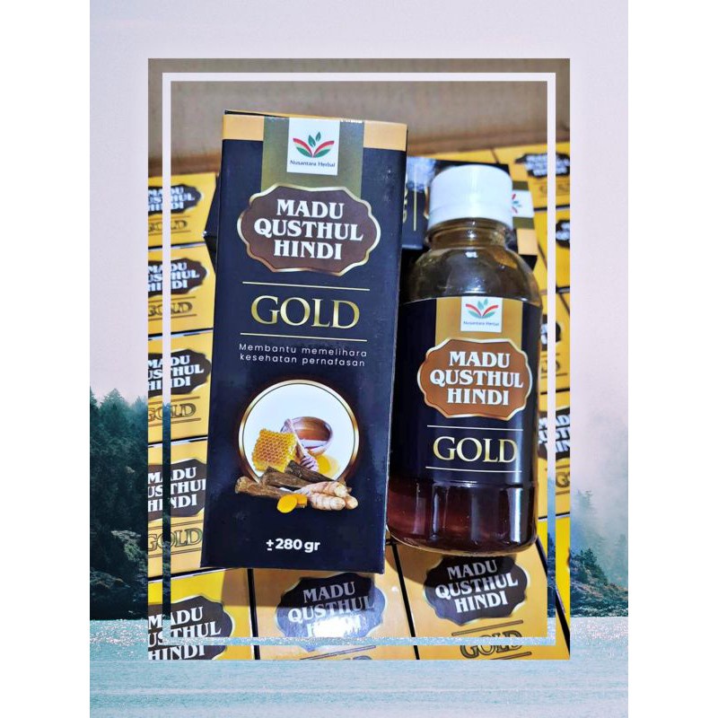 

Madu Qusthul Hindi / Qust Alhindi Plus Temulawak Gold 280 gr ASLI