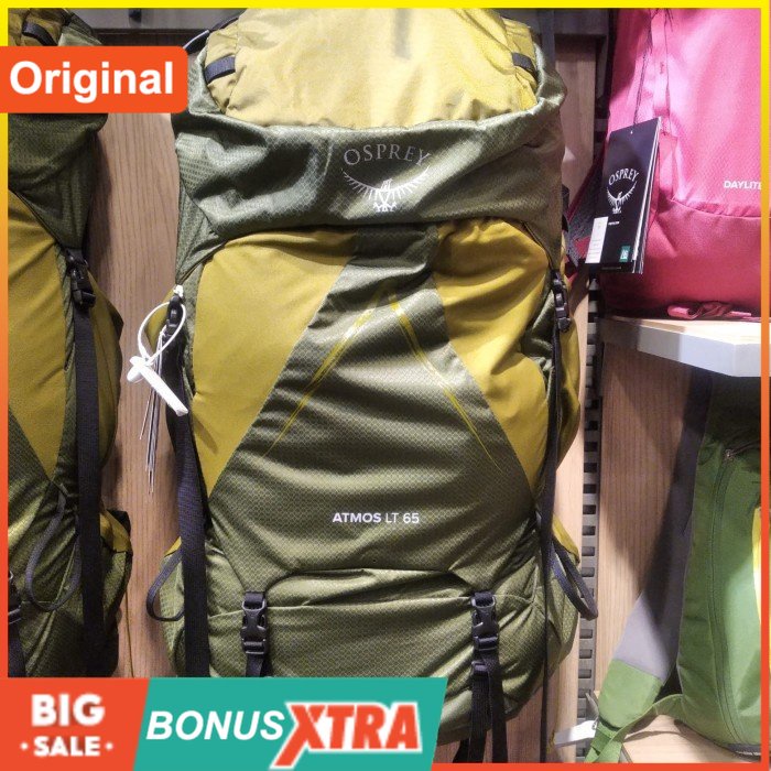 Osprey Tas Gunung ATMOS AG LT 65 S23 Carrier Bag 94000 1175 Original