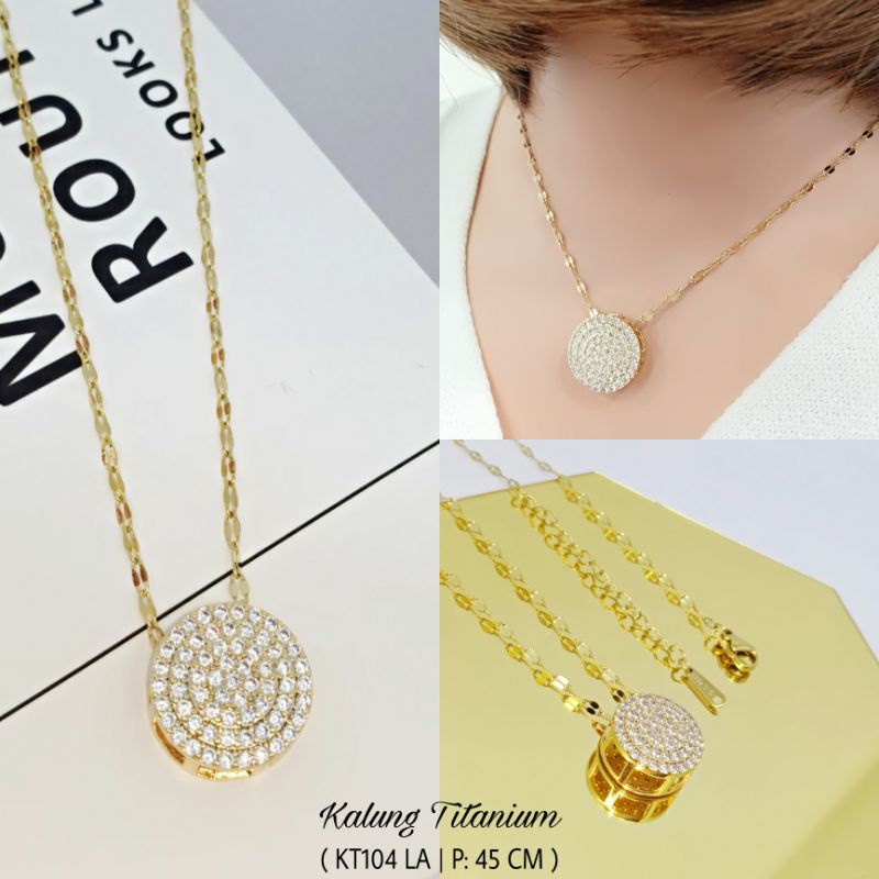 Kalung Titanium Wanita Korea Style KT83-104 LA