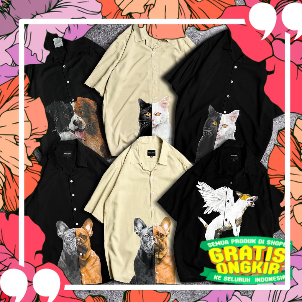 Paling Laris /KEMEJA PRINTED / PRINTED SHIRT "Krjn volume 11"