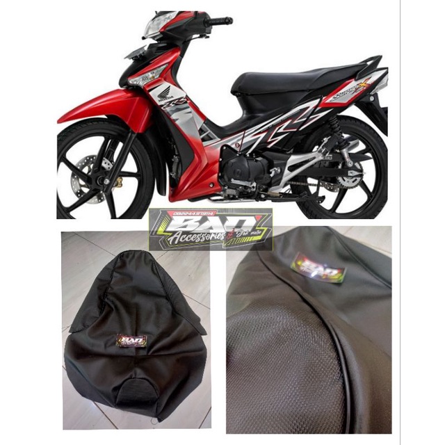 kain jok supra 125 model original kulit jok supra 125 sarung jok supra 125