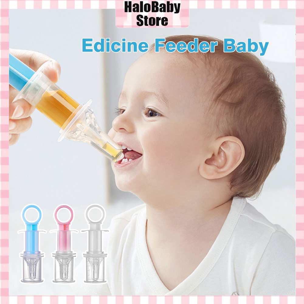 Halo Baby Penyuap Suntik Bayi/medicine feeder baby/suntikan pipet drop bayi pipet dot