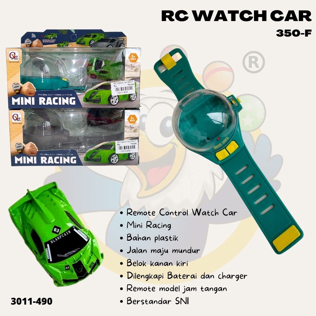 RAJAWALI TOYS GAJAHMADA MAINAN REMOTE CONTROL JAM 350