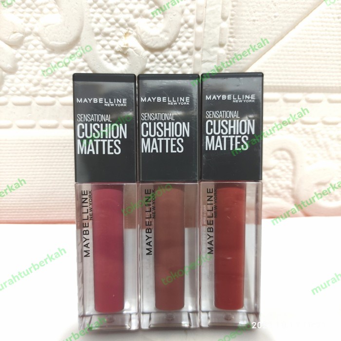 ✿ BISA COD✿ Maybelline Sensational Cushion Matte Lip Cream BARU - urban spice