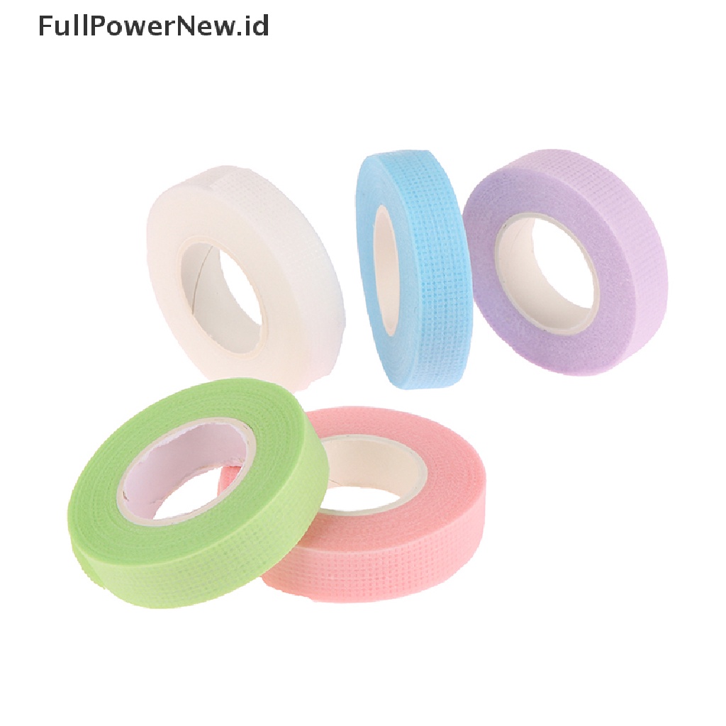 Power 9M/Roll Pita Ekstensi Bulu Mata Palsu Anti-Alergi Bernapas Micropore Fabric ID