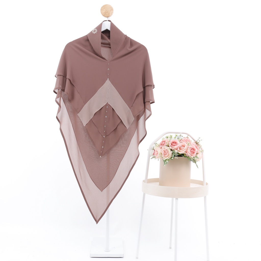 Prive Scarf - Khimar Baiti Prive Scarves Syari Crystal Premium by Nadiya