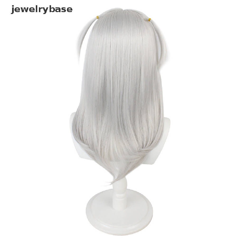 [jewelrybase] Anime Hololive Gawr Gura Cosplay Wig Tahan Panas Wig Sintetis Halloween Cosplay Pesta Dekorasi Dewasa Props Butik