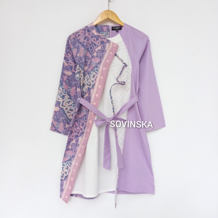 ✨LARIS✨ -Dres / Tunik WTP 22 MM Lilac - Lilac, S- 1.2.23