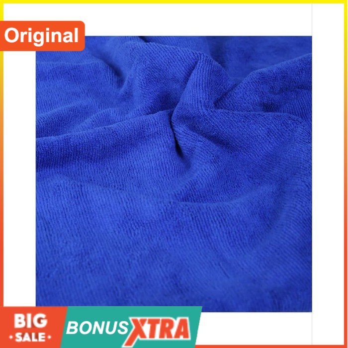 Handuk Eiger1989 Travel Towel - Blue Biru 91000 3495 001 Original Bagus