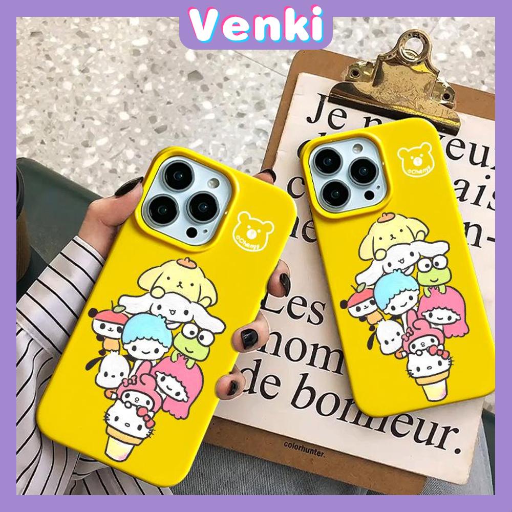 iPhone Case Soft TPU Glossy Yellow Candy Case Cute Cartoon Protection Shockproof For iPhone 14 13 12 11 Pro Max 7 8 Plus X XR