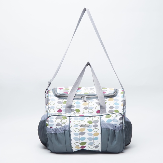 Babyshop Juniors Printed Diaper Bag With Zip Closure