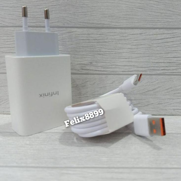 ~AH Charger infinix Hot 11 11S NFC Note 8 10 Zero X Neo 18W 33W Original USB Type C Fast Charging▼