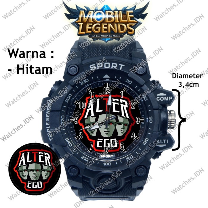 Jam Tangan AE Alter Ego Jam Tangan Anak Mobile Legends Team Alter Ego